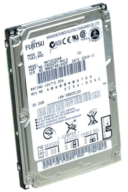 recupero dati hard disk fujitsu torino