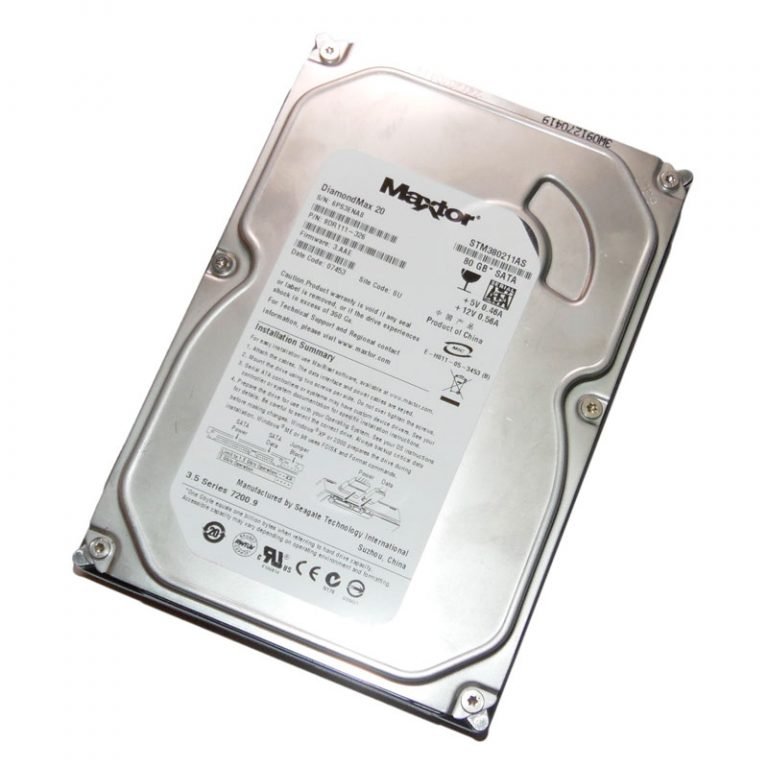 recupero dati hard disk maxtor